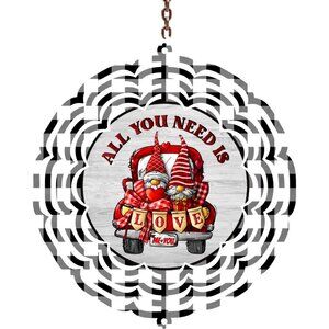 All you need is Love wind spinner